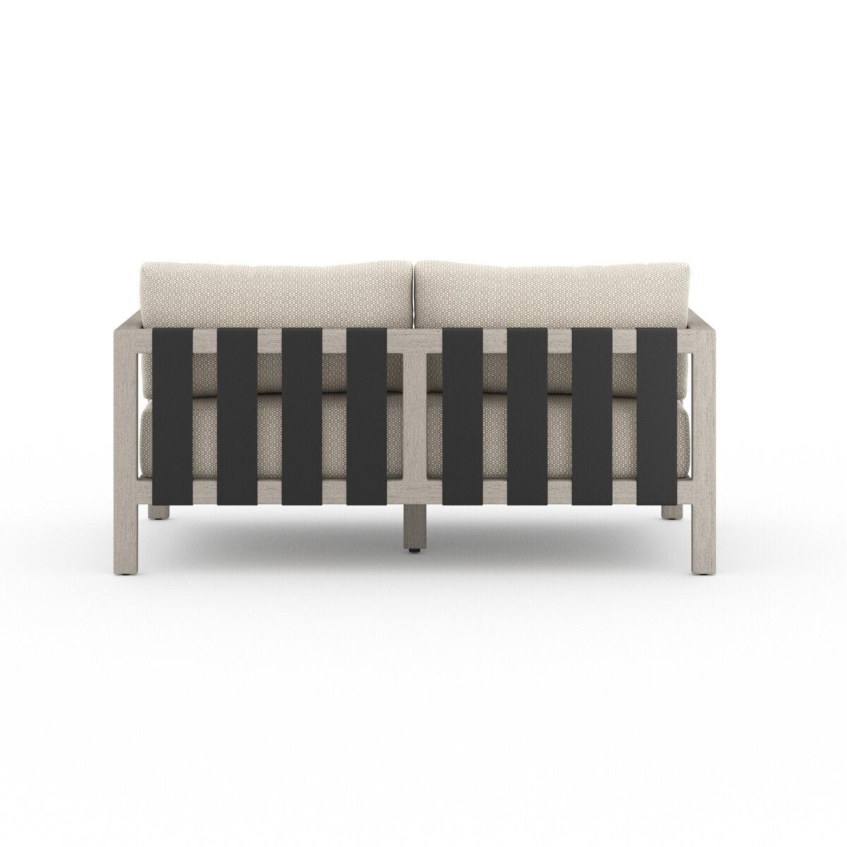 Sonoma Outdoor Loveseat - Weathered Grey Faye Sand OL