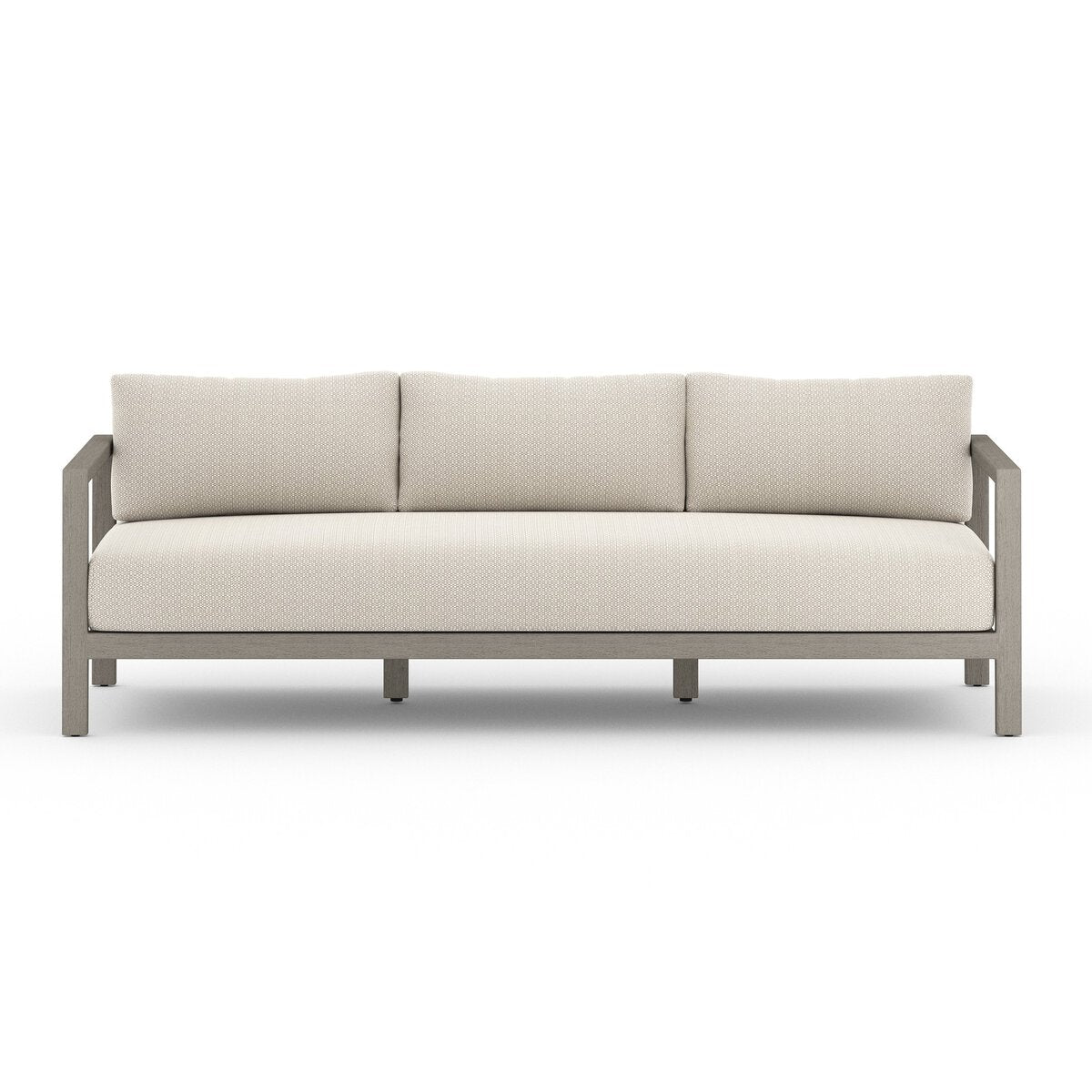 Sonoma Outdoor Sofa, Weathered Grey Faye Sand OL