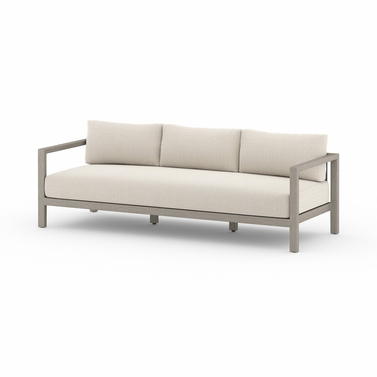 Sonoma Outdoor Sofa, Weathered Grey Faye Sand OL