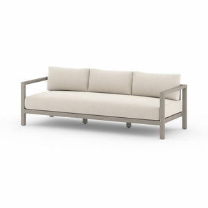 Sonoma Outdoor Sofa, Weathered Grey Faye Sand OL