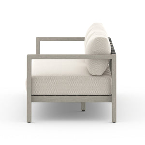 Sonoma Outdoor Sofa, Weathered Grey Faye Sand OL