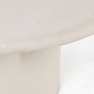 Grano Dining Table Plaster Molded Concrete OL