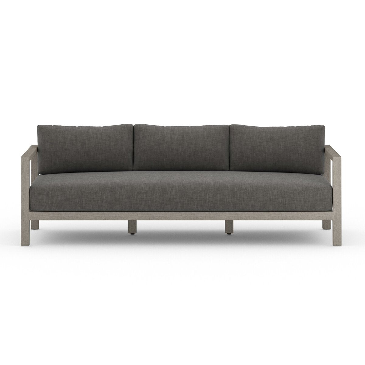 Sonoma Outdoor Sofa, Weathered Grey Venao Charcoal OL