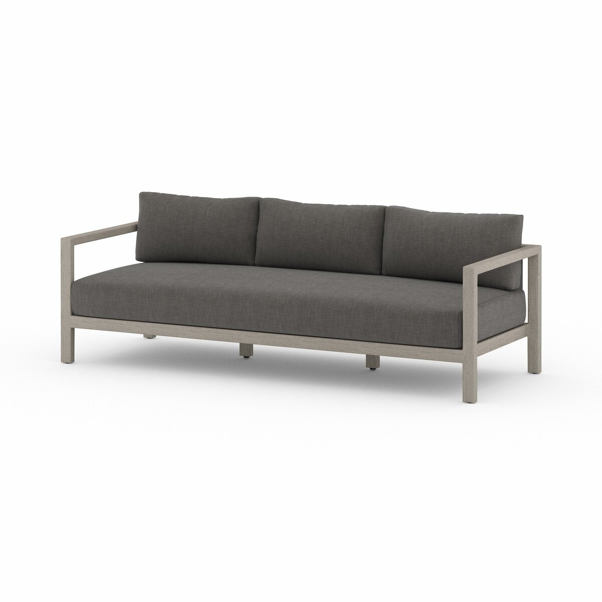 Sonoma Outdoor Sofa, Weathered Grey Venao Charcoal OL