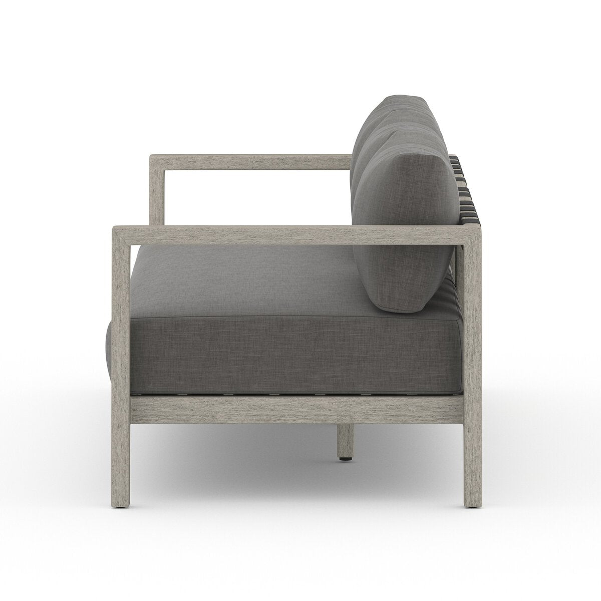 Sonoma Outdoor Sofa, Weathered Grey Venao Charcoal OL