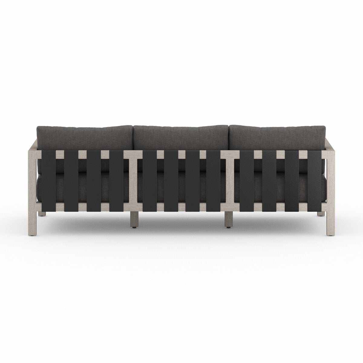 Sonoma Outdoor Sofa, Weathered Grey Venao Charcoal OL