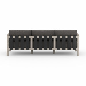 Sonoma Outdoor Sofa, Weathered Grey Venao Charcoal OL