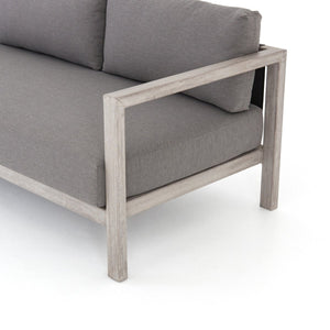 Sonoma Outdoor Sofa, Weathered Grey Venao Charcoal OL