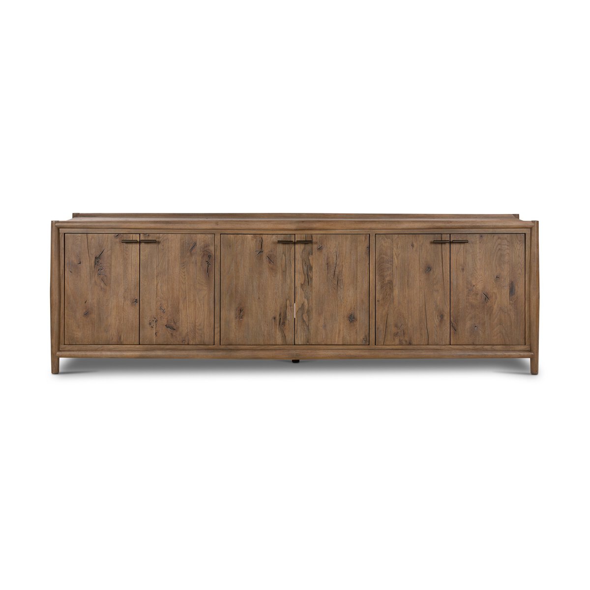 Glenview 6 Door Sideboard Weathered Oak Veneer OL