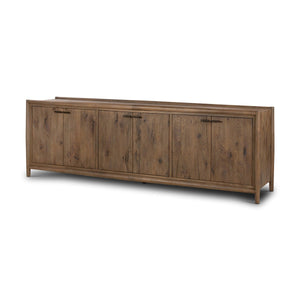 Glenview 6 Door Sideboard Weathered Oak Veneer OL