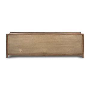 Glenview 6 Door Sideboard Weathered Oak Veneer OL