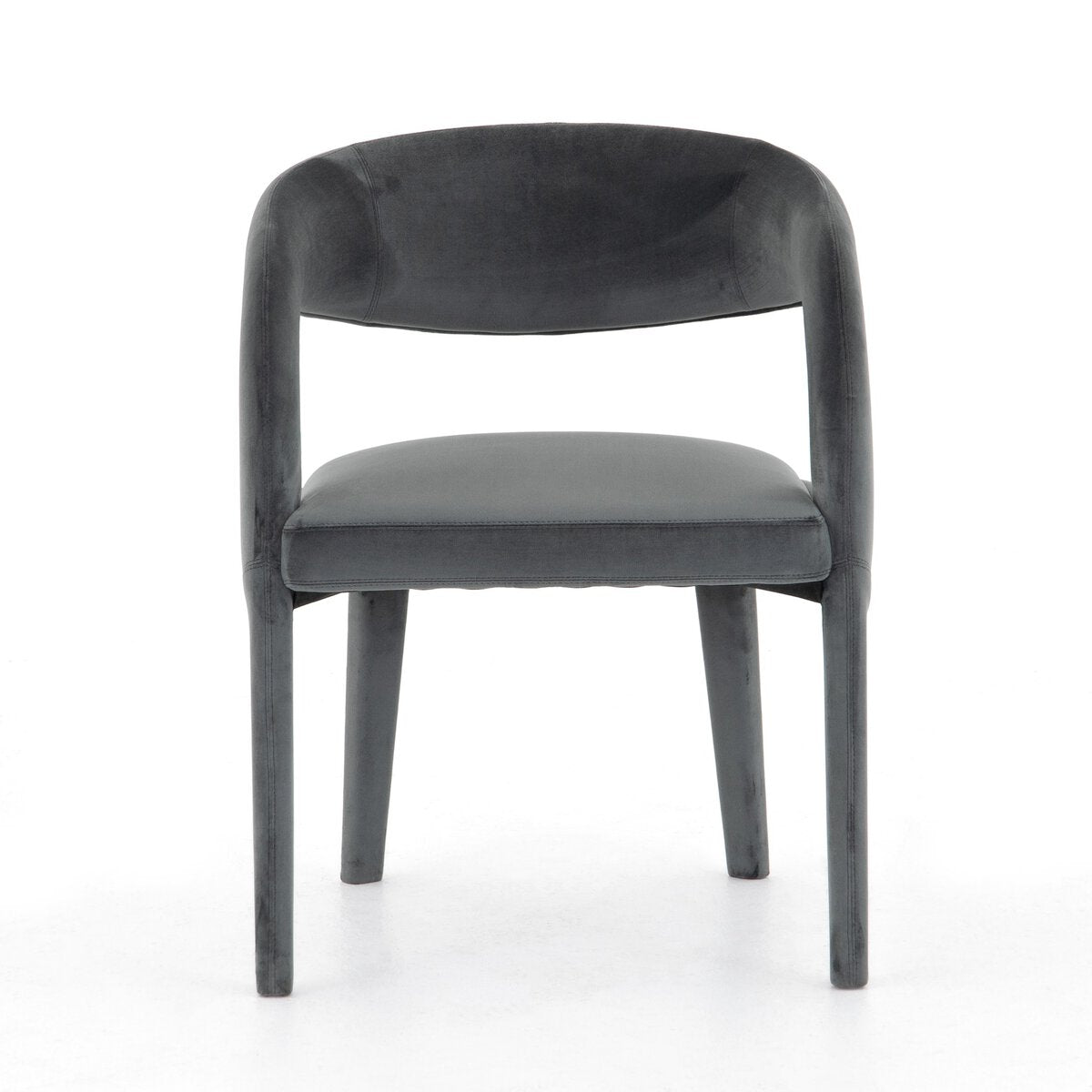 Hawkins Dining Chair Charcoal Velvet OL (Pair)