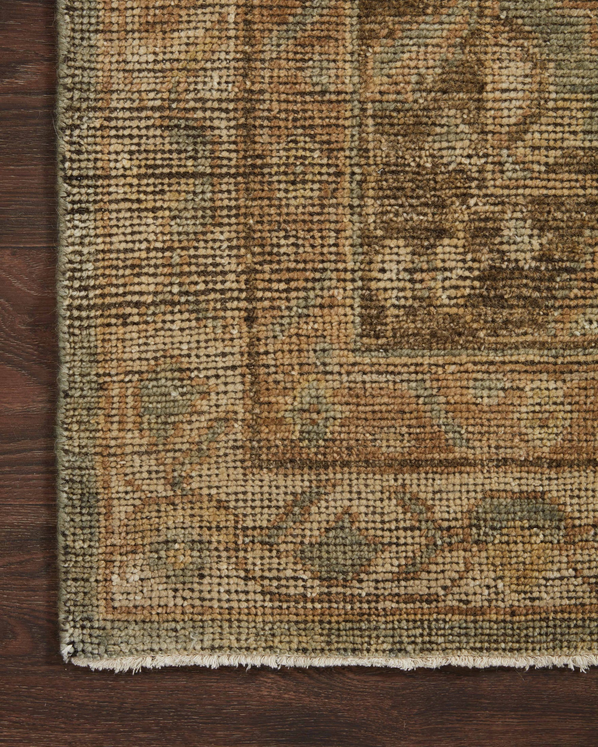 Heirloom Collection Loloi Aqua/Terracotta Rug