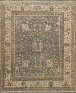 Heirloom Collection Loloi Aqua/Stone Rug