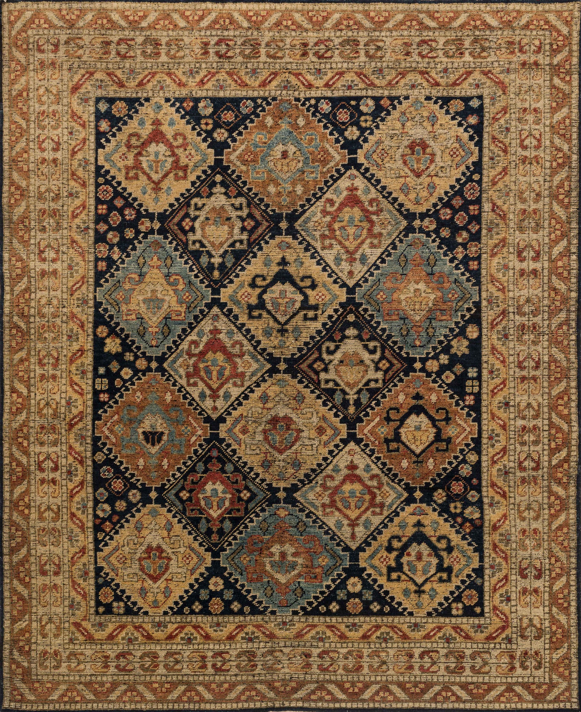 Heirloom Collection Loloi Navy/Multi Rug