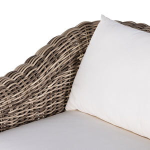 Messina Outdoor Chair Venao Ivory Chunky Sand Woven OL