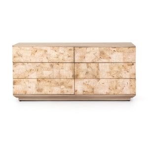 Journey 6 Drawer Dresser Bleached Burl OL