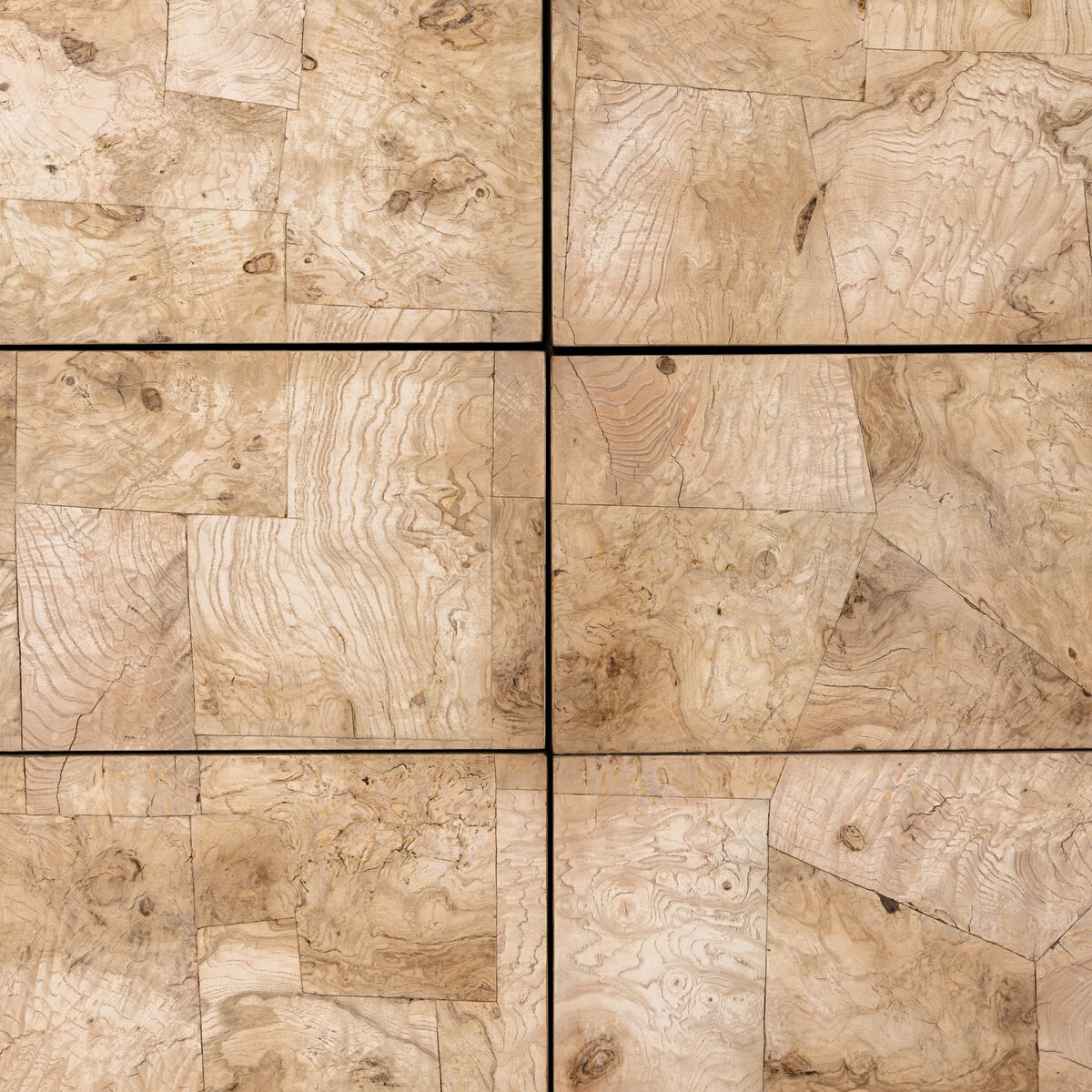 Journey 6 Drawer Dresser Bleached Burl OL