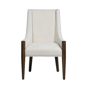 Kensington Cream High-Back Dining Chairs - Pair - OL