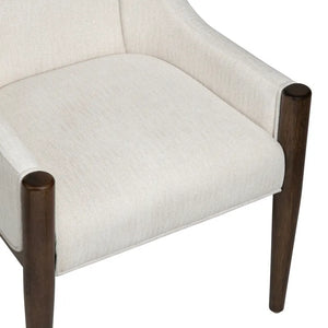 Kensington Cream High-Back Dining Chairs - Pair - OL