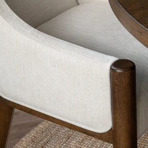 Kensington Cream High-Back Dining Chairs - Pair - OL