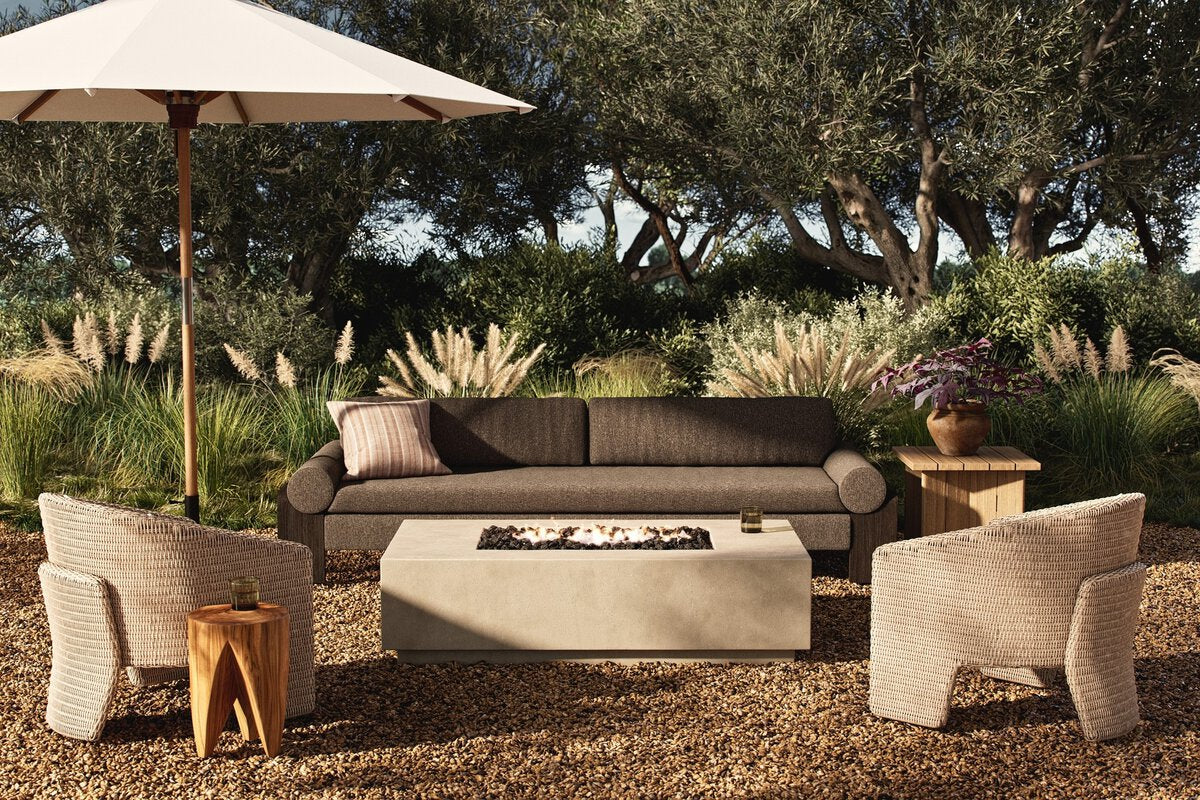 Kenton Outdoor Fire Table Natural Concrete OL