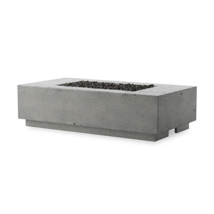 Kenton Outdoor Fire Table Pewter Concrete OL