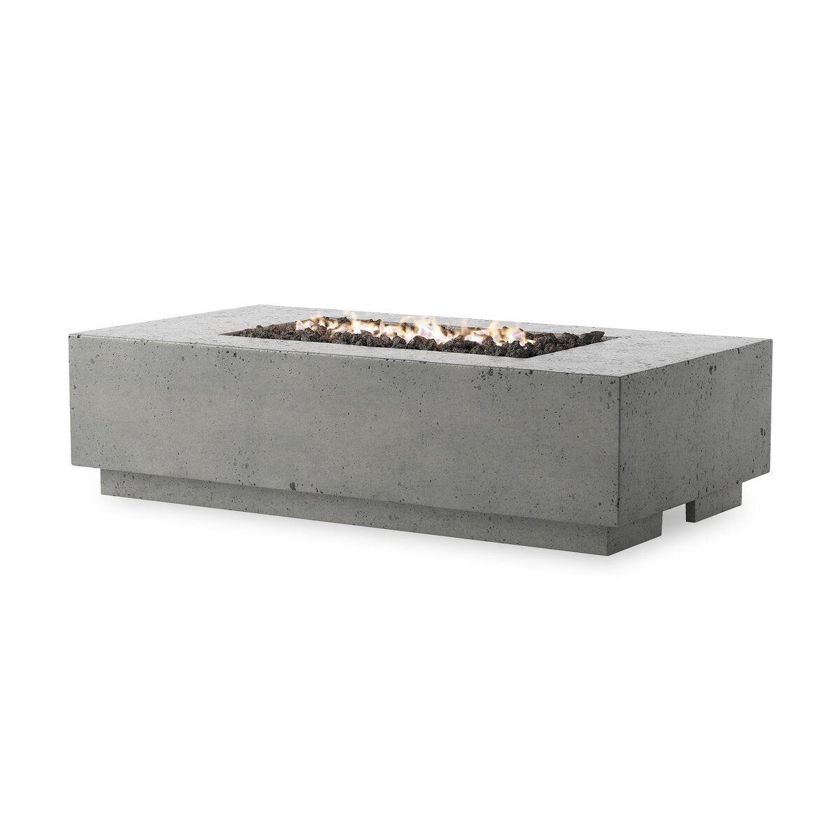 Kenton Outdoor Fire Table Pewter Concrete OL