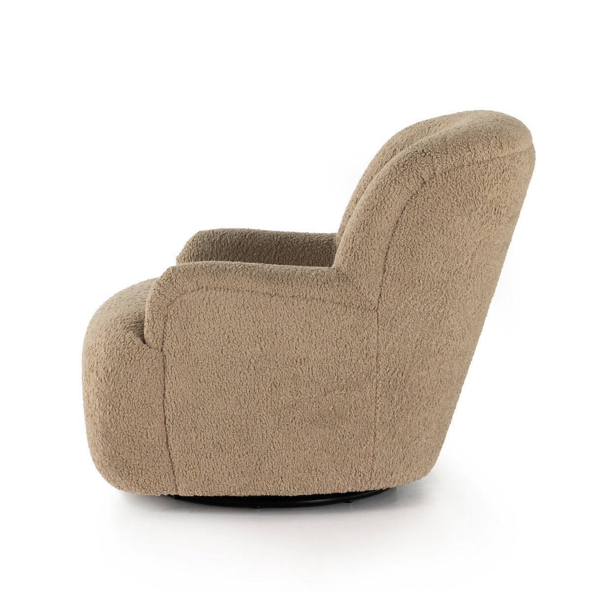 Kadon Swivel Chair Sheepskin Camel OL