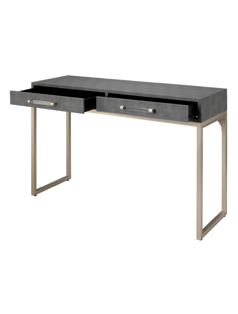 Kain Faux Shagreen Console Table