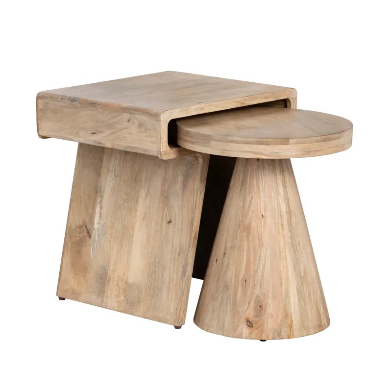 Kelce Nesting Tables - Natural - OL