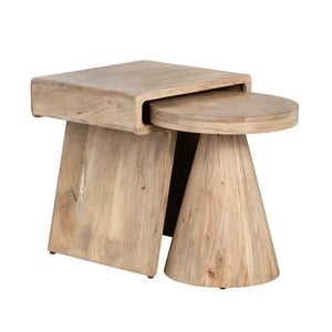 Kelce Nesting Tables - Natural - OL