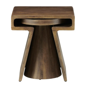 Kelce Nesting Tables - Brown - OL