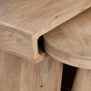 Kelce Nesting Tables - Natural - OL