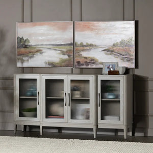 Lowcountry Waters Framed Canvas Art - Set of 2 - OL