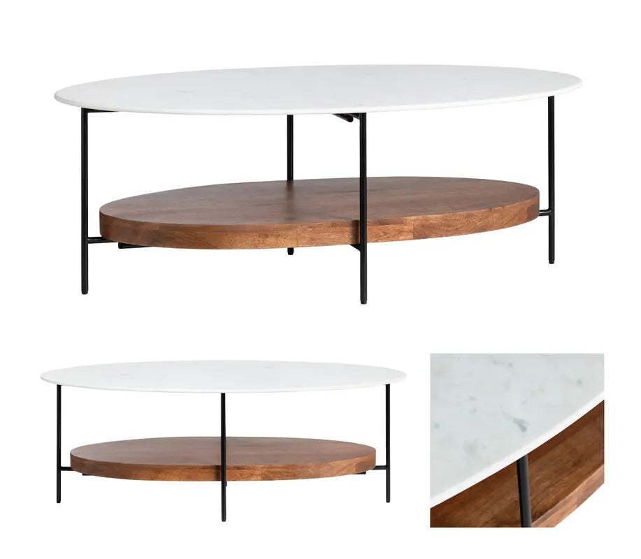 Lagunitas Oval Cocktail Table - OL