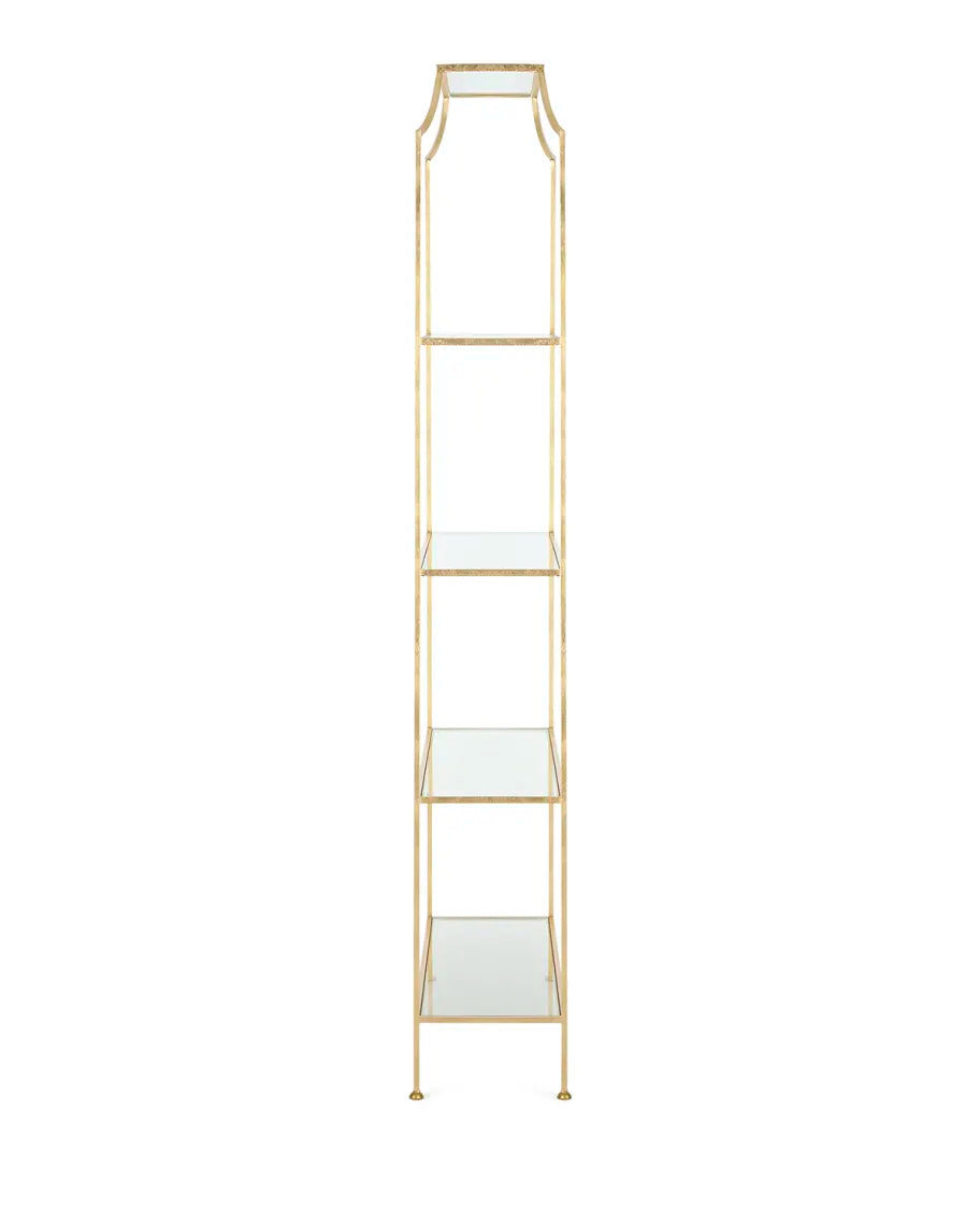 Lucas Gold Leaf Etagere