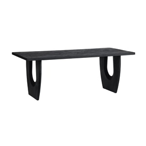Maddox Black Mango Wood Dining Table - OL