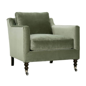 Madeline Chair - Antiqued Moss Velvet OL