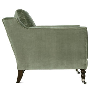 Madeline Chair - Antiqued Moss Velvet OL