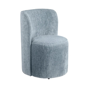 Marlowe Blue Rolling Dining Chairs - Pair - OL