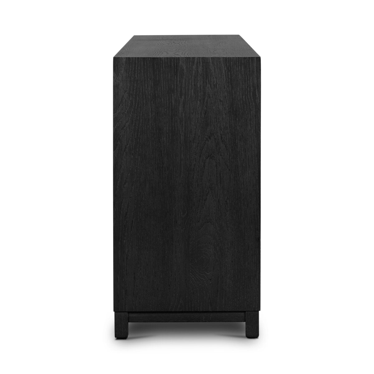 Millie 6 Drawer Dresser Drifted Matte Black Veneer OL