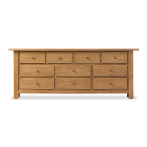 Millbrook Dresser Natural Light Oak Veneer OL