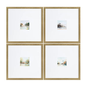 Meadow Views Framed Art – Set of 4 - OL