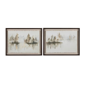 The Misty Lake Framed Art Collection – Set of 2 - OL