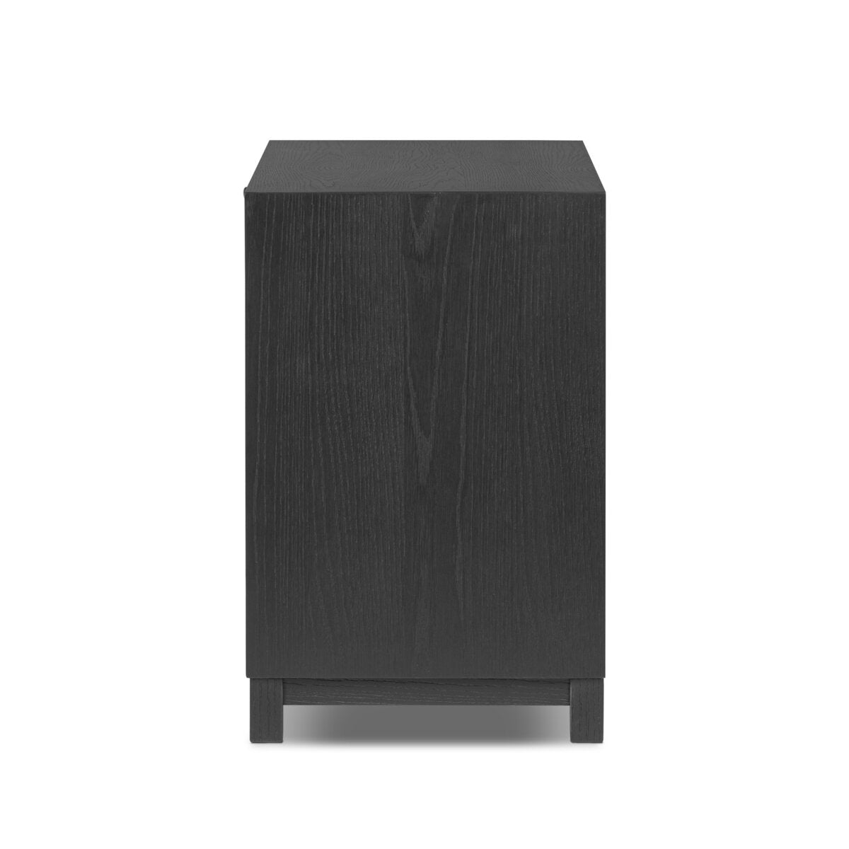 Millie Nightstand Drifted Matte Black Veneer OL