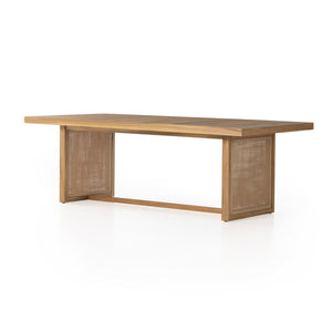 Merit Outdoor Dining Table-90" Natural Teak-FSC OL