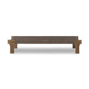 Moxie Outdoor Coffee Table Stained Toasted Brown-FSC OL