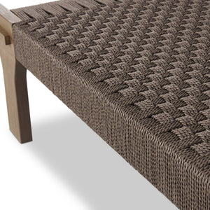Moxie Outdoor Coffee Table Stained Toasted Brown-FSC OL