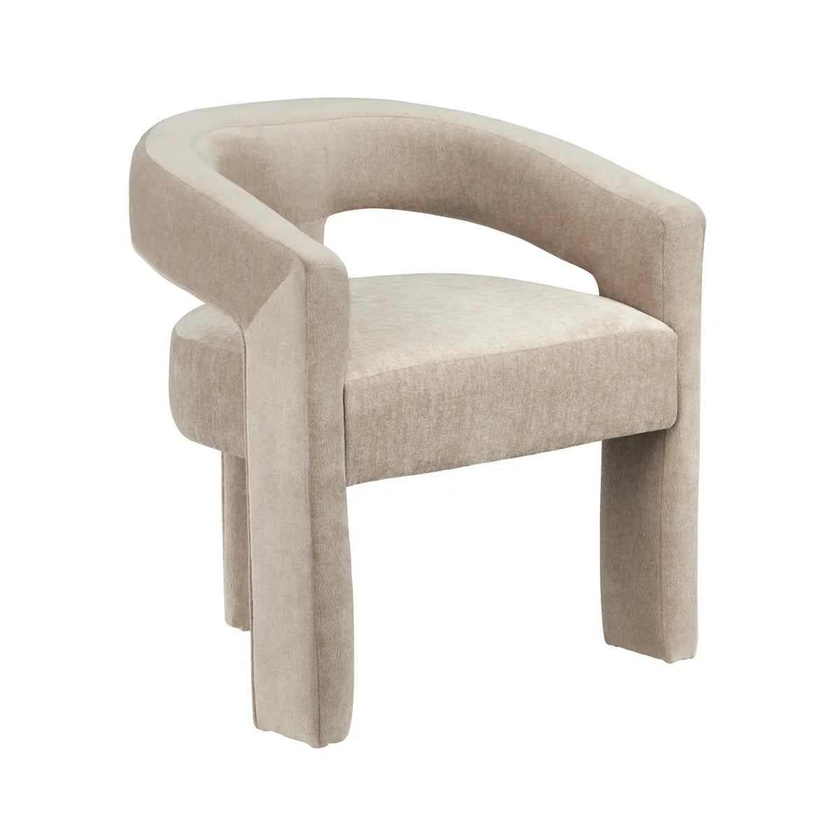 Monaco Champagne Upholstered Dining Chairs - Pair - OL